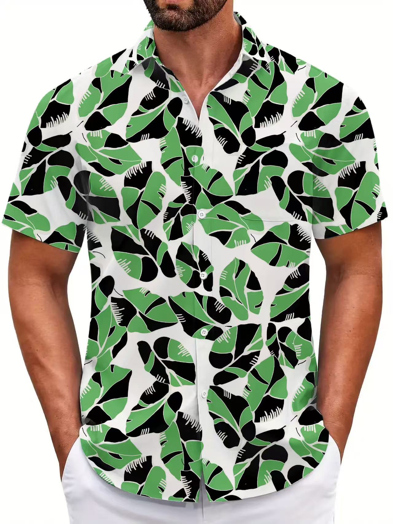 Summer 2025 Clothing Essentials - 2025 New men's short sleeved 3D