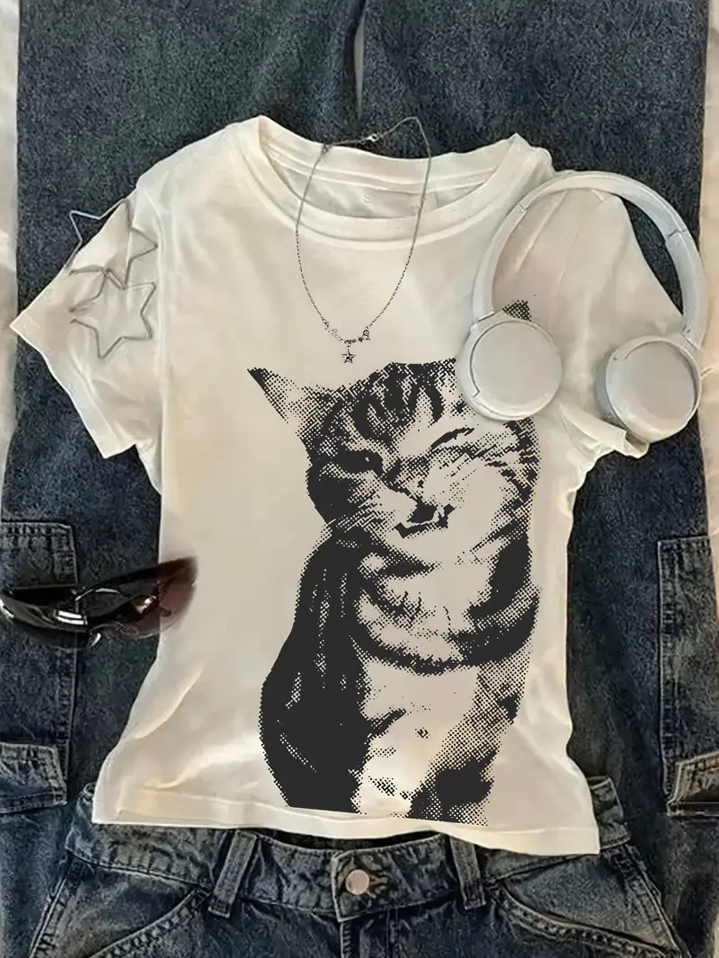 Summer Harajuku Letter Graphic - Summer Clothing Women recension och pris