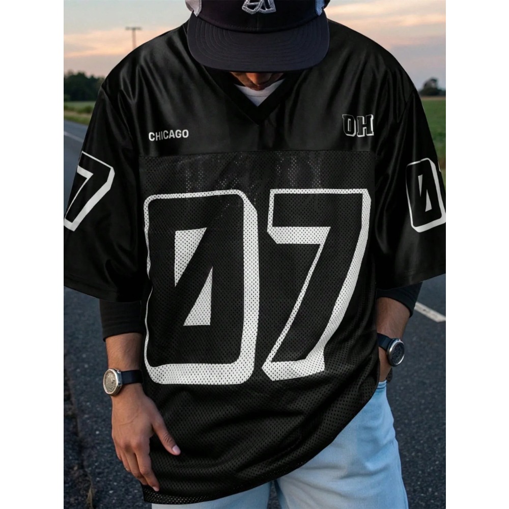 2026 Summer New Men's V-Neck T - Summer Clothing Trend recension och pris