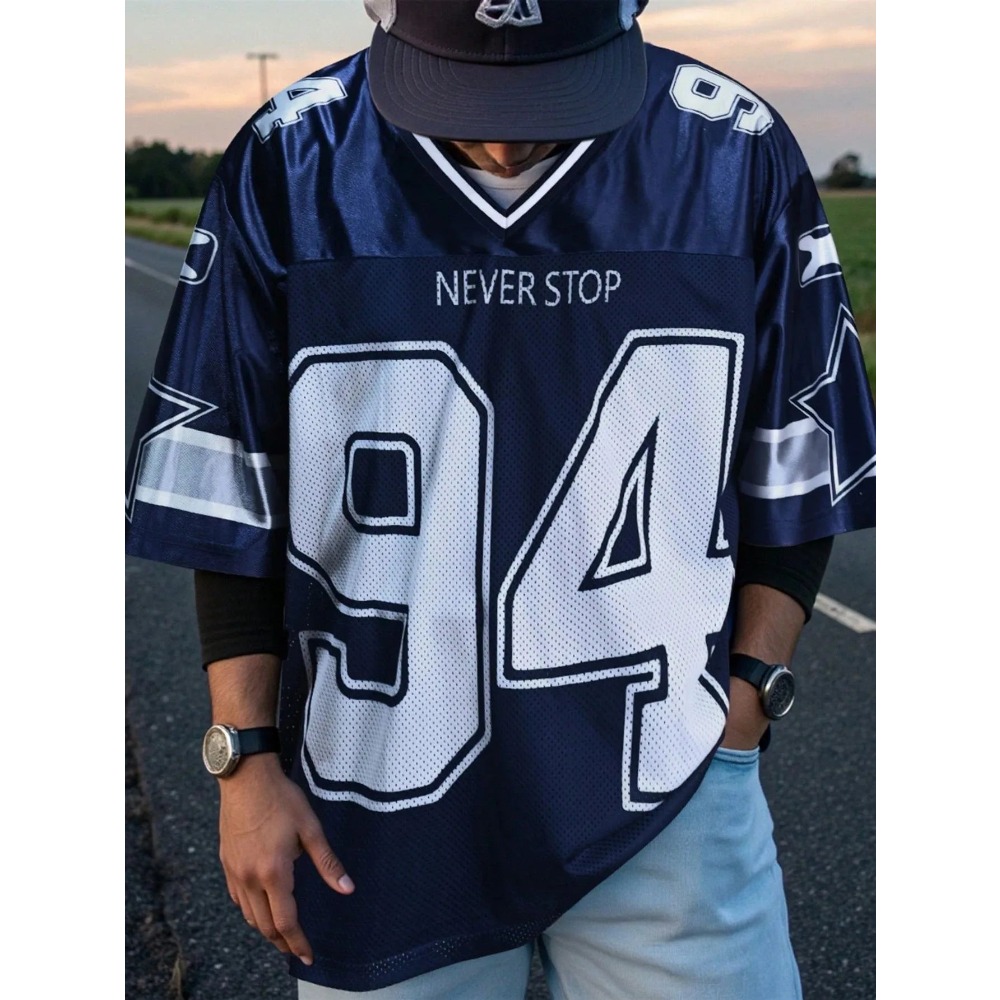 2026 Summer New Men's V-Neck T - Summer Clothing Trend recension och pris