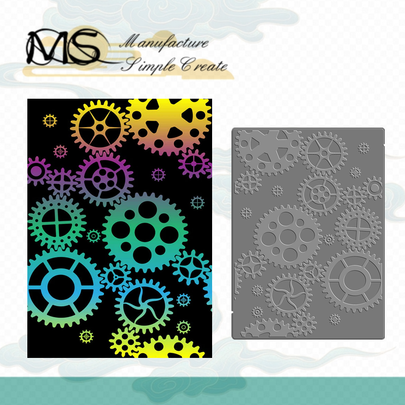 Hot Foil Plate Gear Summer Geo - Summer Clothing Words recension och pris
