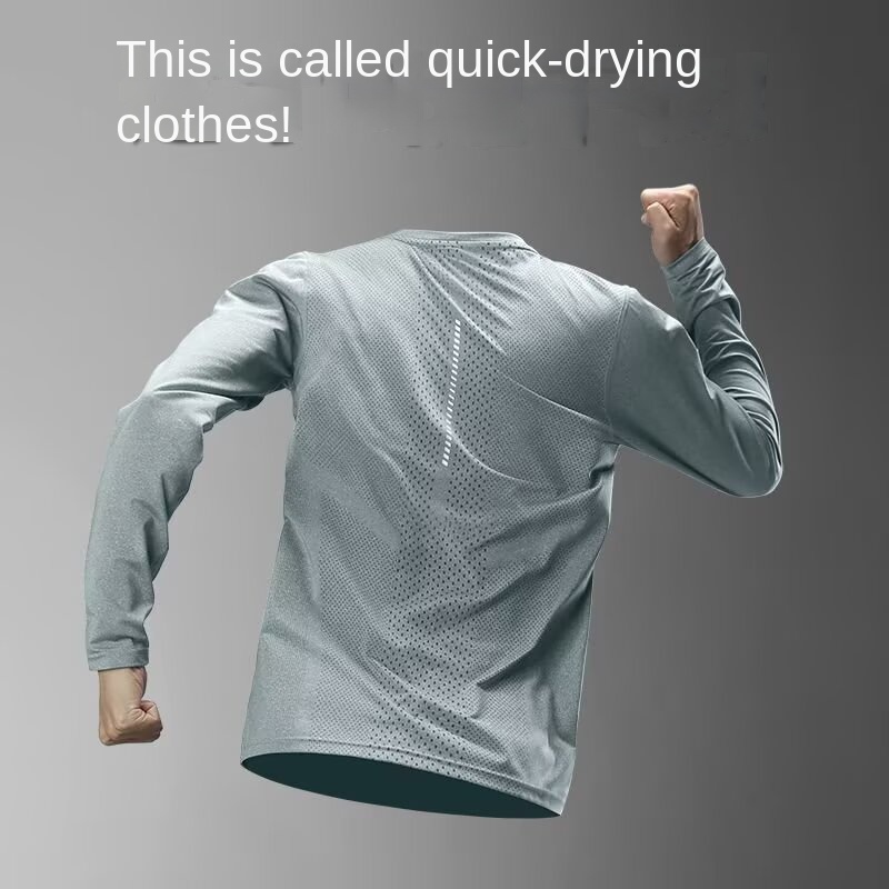 Men's Long Sleeve Quick-Dry Sp - Summer Clothing Men recension och pris