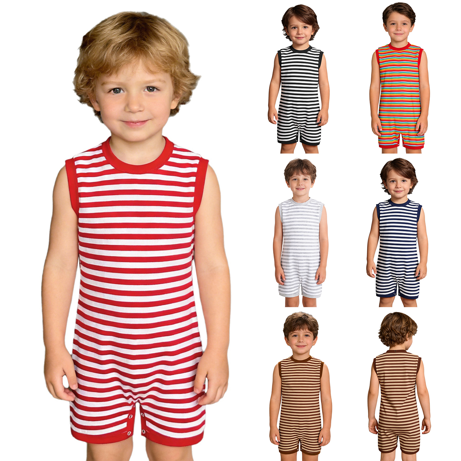 Kid Boys Girls One-piece Speci - Summer Clothing Needs recension och pris