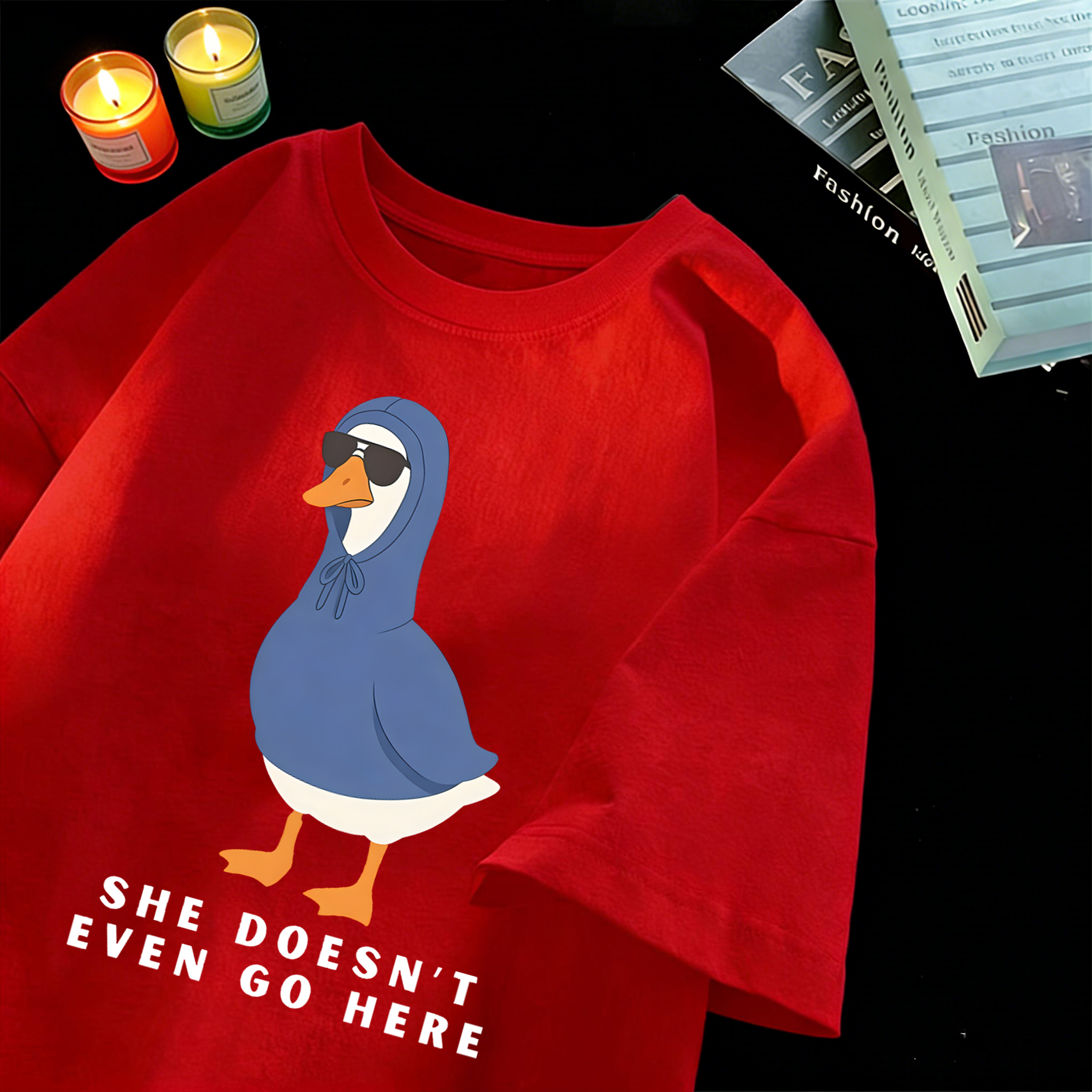 She Doesn'T Even Go Here Print - Summer Clothing Not Shein recension och pris