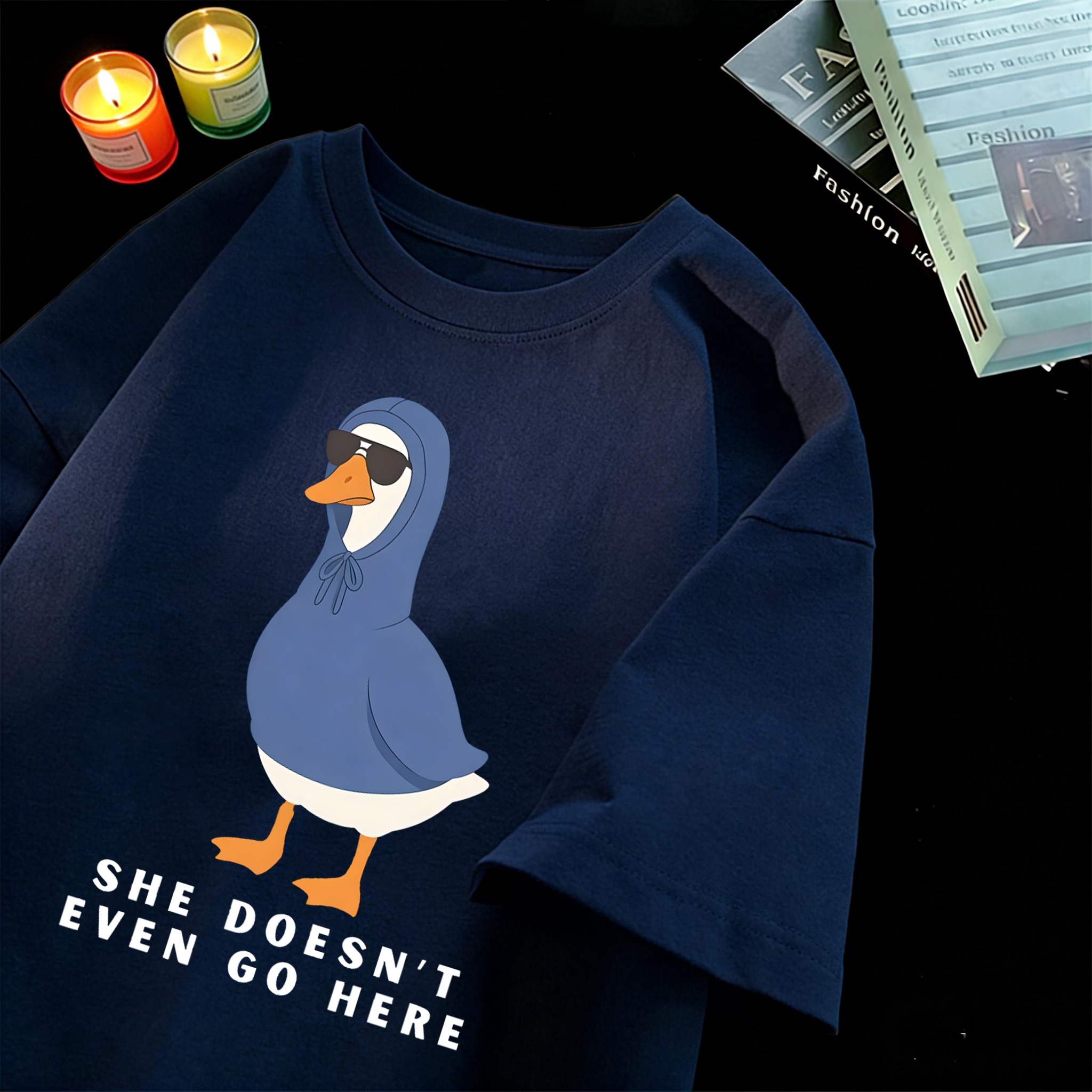 She Doesn'T Even Go Here Print - Summer Clothing Not Shein recension och pris