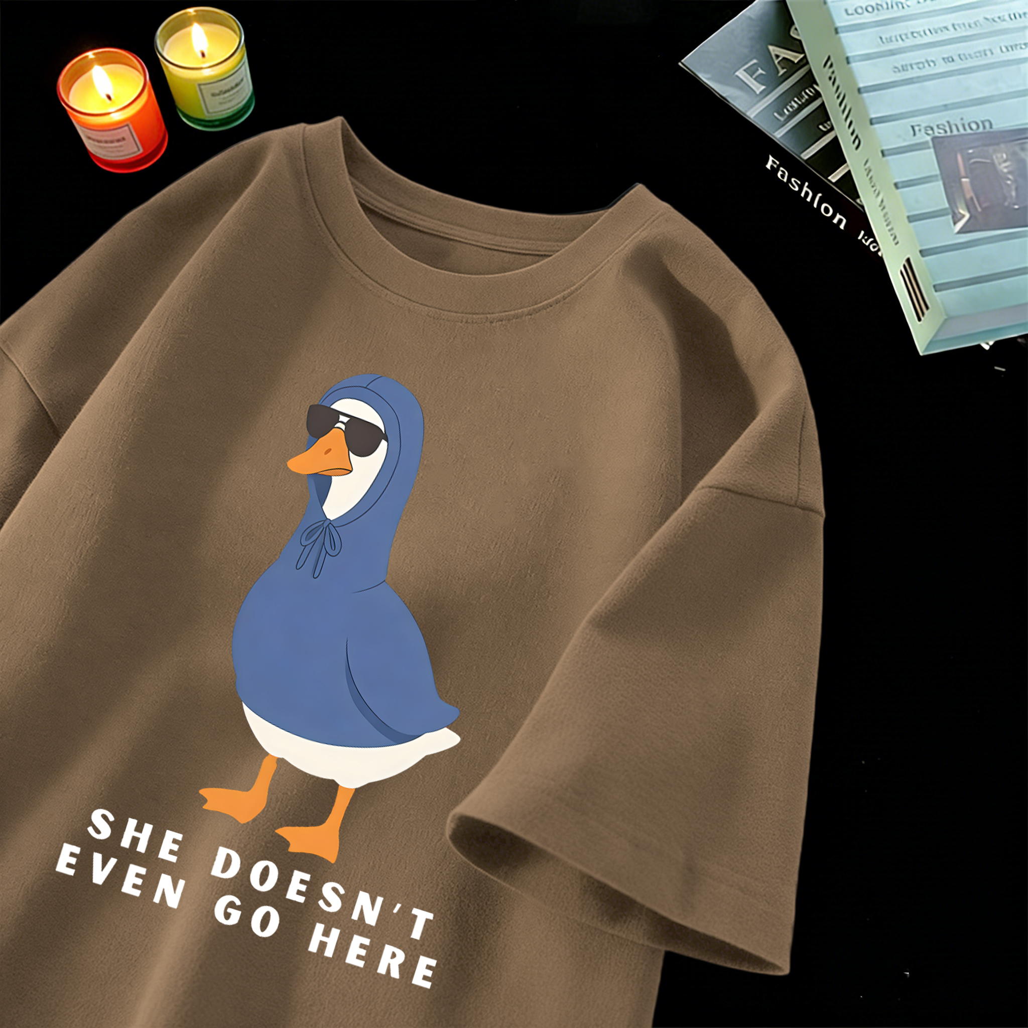 She Doesn'T Even Go Here Print - Summer Clothing Not Shein recension och pris